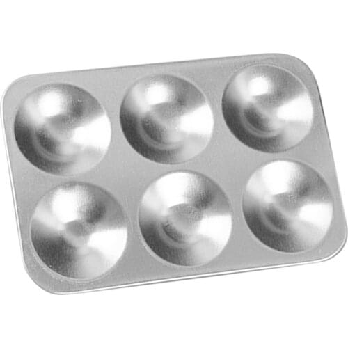 Metal Crafts Painting Paints Model Mixing Paint Bowl Stirring Toning Palette