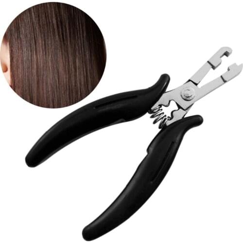 4mm Metal U Shaped Pliers For Micro Rings Human Hair extensions Tools Multi Functional Hair Extension Pliers