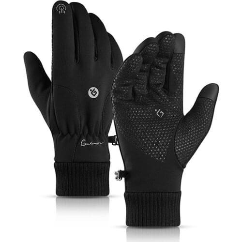 New Winter Male Gloves Outdoor Cycling Accessories Windproof Warm Ski Gloves Waterproof Touch Screen Gloves For Men High Quality