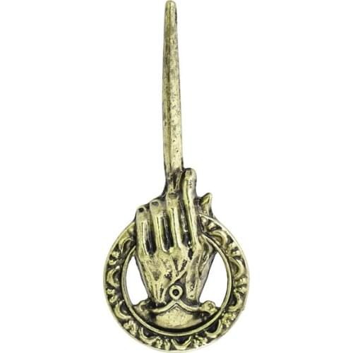 Wholesale 20pcs/lot Movie Jewelry Hand Brooch Vintage Metal Alloy Pins For Women&Men