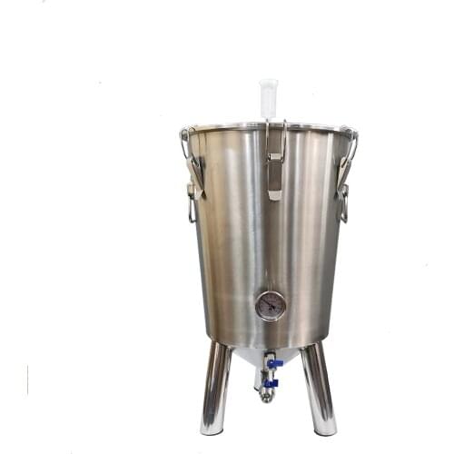 35L Stainless steel tank beer& wine fermentation tank Conical fermenter