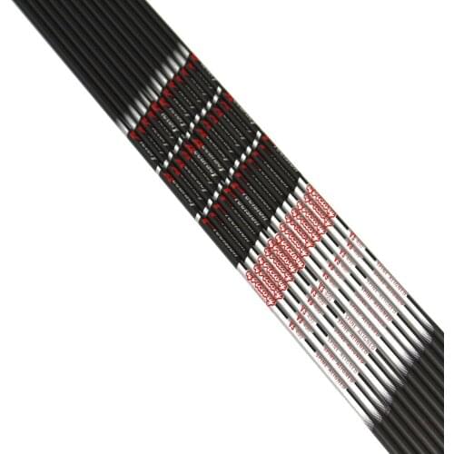 12pcs Archery spine350 400 500 600 700 800 900 carbon arrow shaft ID.166" for Recurve bow shooting hunting