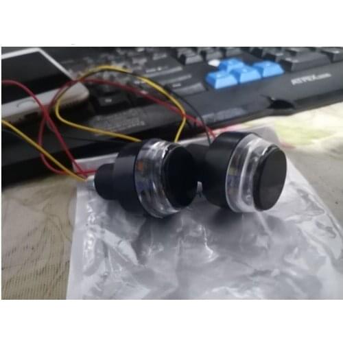 Motorcycle handlebar LED flash, 22mm universal yellow indicator, with side indicator 2 UDS for Kawasaki Z1000 ZX10R ZX12R ZX6R