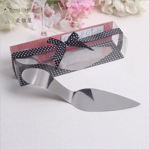 Stainless steel high-heeled shoes cake knife shovel festival party supplies wedding housewarming gifts Custom LOGO