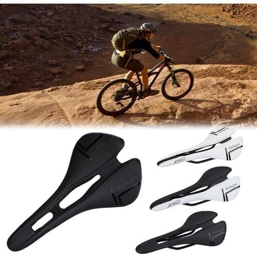 BALUGOE Ultra-light Bicycle Saddle Road Bike Wide Cushion Seat Nylon Fiber Ultra-light Bicycle Seat And Comfortable Nylon Saddle