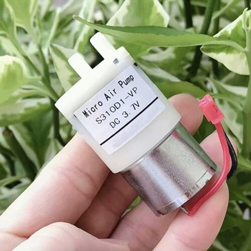 Mini 310 Vacuum Pump 3.7V Vacuum Packaging Machine Mini Air Pump Breast Pump Negative Pressure Oxygen Pump with Tube, Wire Plug