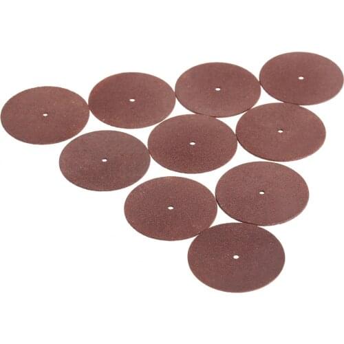 10PCS 38mm Resin Cutting Discs Grinding Wheel Mini Circular Cutting Disc For Dremel Rotary Tools