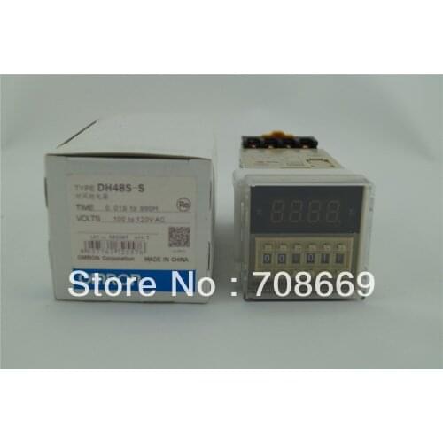 110VAC New Programmable DH48S 2Z Time Delay Relay Counter 0.01S-99H99M