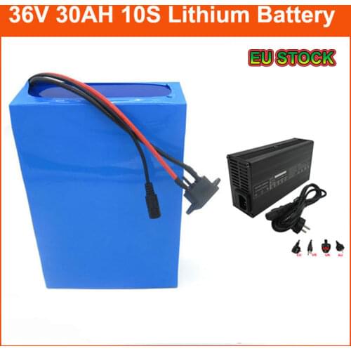 1500W 10S 36V 30AH Lithium ion battery pack 1000W 36 V E-Bike E-Bicycle Batterie 21700 cells With 50A BMS 42V 5A charger