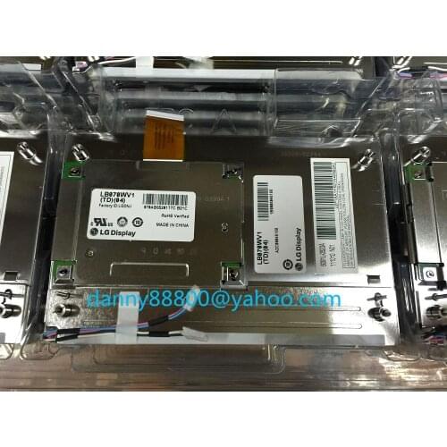 Brand new L.G 7inch LCD display LB070WV1-TD04 LB070WV1(TD)(04) Sceen for Citroen C5 2010 2.0HDI Navi Drive 3D car GPS LCD module