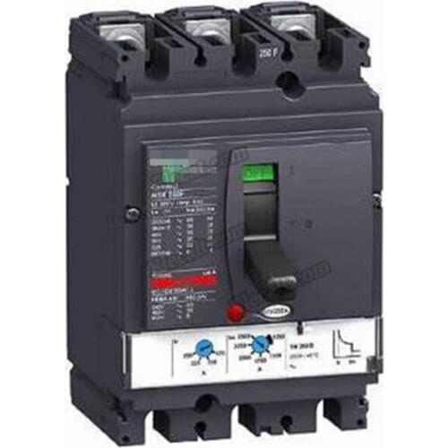 Circuit Breaker LV431631 Compact NSX250F TM200D - 3P 3D 690 V AC 50/60 Hz