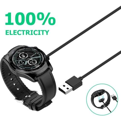 USB Sports Watch Charger Base for Ticwatch PRO3 Smart Bracelet Charging Cable Portable Magnetic Wireless Charging Dock