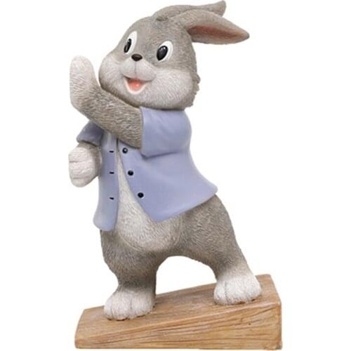 Cartoon Animal Door Stop Cute Resin Statue Wedge Stopper Home Bookend Decoration