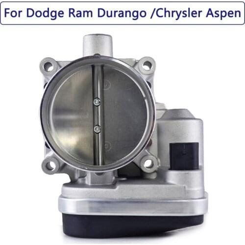53032801AC Fuel Injection Throttle Body Assembly with Sensor Compatible with Dodge Ram 1500 2500 3500 Durango Chrysler Aspen