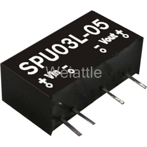 MEAN WELL original SPU03L-12 12V 250mA meanwell SPU03 12V 3W DC-DC Unregulated Single Output Converter