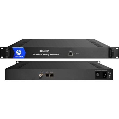 IP to Analog Converter Modulator 32 Channel Carrier Output COL6400A