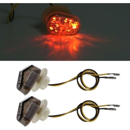 Motorcycle 12V Flush LED Turn Signal Light for yamaha YZF R1 R6 R6 SFZ1S FAZER