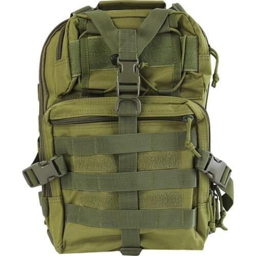 Men Multi-functional Camouflage Tactical Bag Waterproof Chest Bag Travel Outdoor Camping Shoulder Bag