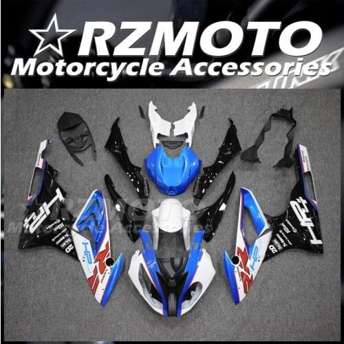 New ABS Injection Mold Full Fairings Kit Fit for BMW S1000RR Hp4 2015 2016 15 16 bodywork set custom Blue white