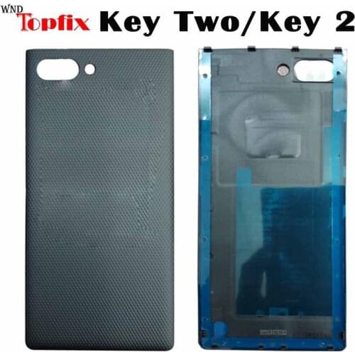 Original For Blackberry key two back Key 2 Battery Cover Door Rear Glass Housing Case For Blackberry key2 Battery Cover housing