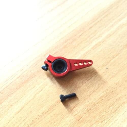 DIY 25T 6A robot model steering servos arm midpoint adjustable sweep protection standard metal steering arm for FUTABA KST