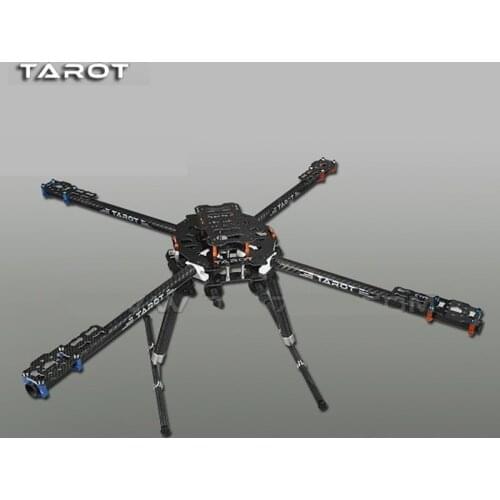 Tarot 650 Foldable 3K Carbon CNC Quad Copter Quadcopter Frame TL65B01