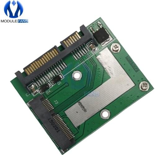 Universal Standard mSATA Mini PCIE SSD to 2.5 Inch SATA 6.0 Gps Adapter Converter Card Module Board For Laptop Desktop