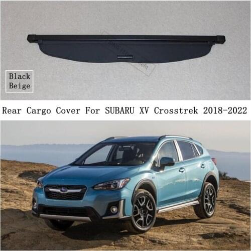 Rear Cargo Cover For SUBARU XV Crosstrek 2018 2019 2020 2021 2022 Privacy Trunk Screen Security Shield Shade Auto Accessories