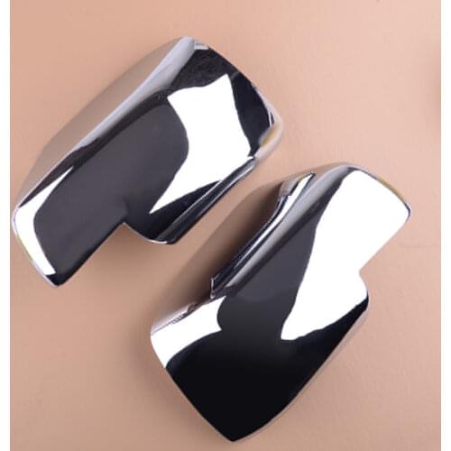 1 Pair ABS Side Mirror Cover Cap Fit For Land Rover Discovery Freelander 2 Range Rover Sport 2006 2007 2008