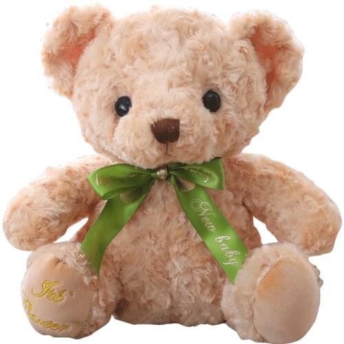 1pc 18-28cm Lovely Dr. Bear Plush Toys Staffed dress Teddy Bear Animal Doll Toys for Children Kids Kawaii Cute Graduation Gift