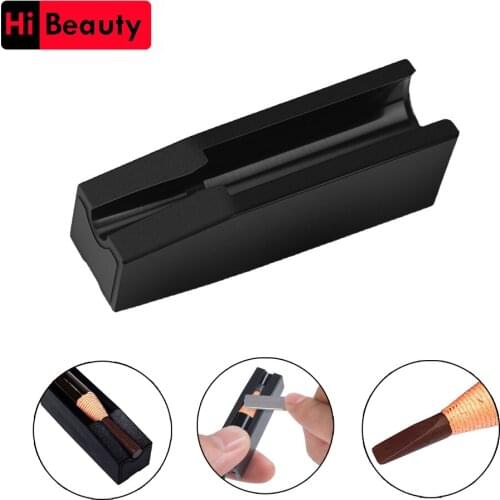 1PC Microblading Eyebrow Pencil Sharpener Eyebrow Pencil Sharpening Tip Thin Tool For Semi-Permanent Eyebrow Makeup Profiler Pen