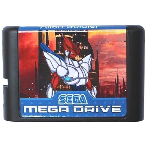 Alien Soldier 16 bit MD Game Card For Sega Mega Drive For Genesis
