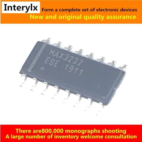 5PCS 100% NEW MAX3232ESE MAX3232CSE MAX3232 Low Power Transceiver