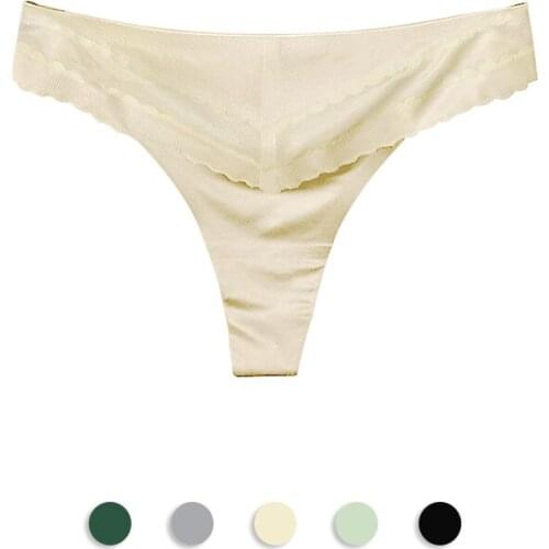 5 Pcs Seamless Thongs Underwear For Women Sexy Woman Panty Mid Rise Female Panties High Quality Ladies Underwear 2021 BANNIROU