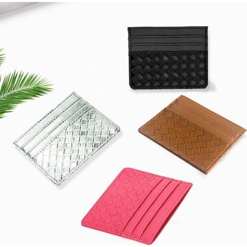65% Dropshipping!!Portable Pocket Card Bag Storage Holder Wallet Cash Purse Simple Mini ID Case