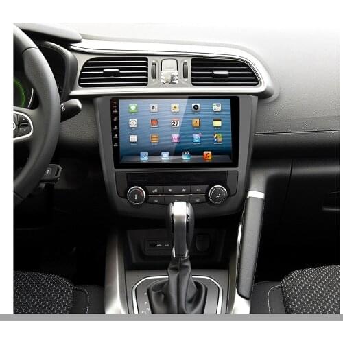 9.0" Car DVD Player GPS Navigation headunit multimedia For Renault Kadjar 2016 audio radio tape recorder frame