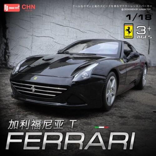 Bburago 1:18 Ferrari California T car alloy car model simulation car decoration collection gift toy Die casting model boy toy