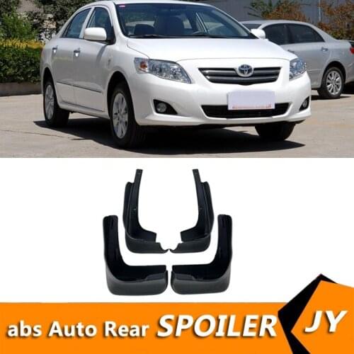 For Toyota Corolla 2007-2013 Mudflaps Splash Guards Front With the color and rear Mud Flap Mudguards Fender Modified special