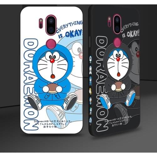 Japanese Anime Silicone Case For LG Optimus G5 G6 G7 G8S ThinQ Cartoon Painting Back Cover For LG V20 V30 V50 V50S