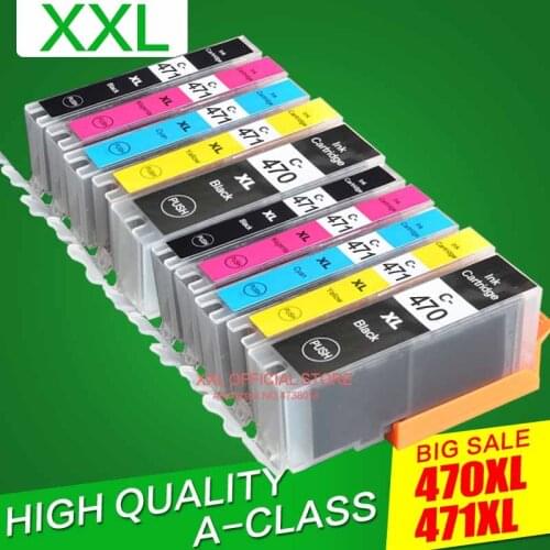 For Canon MG5740 MG6840 MG 5740 6840 Ink cartridge PIxma printer 5 Color ink cartridges PGI470
