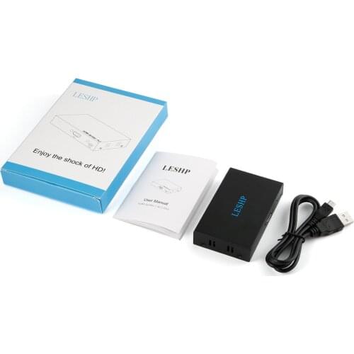 Black Portable Plug and Play Low Power Consumption 4K HDMI Switcher 1 in 2 Out Two Port 1.4V Splitter Box Hub