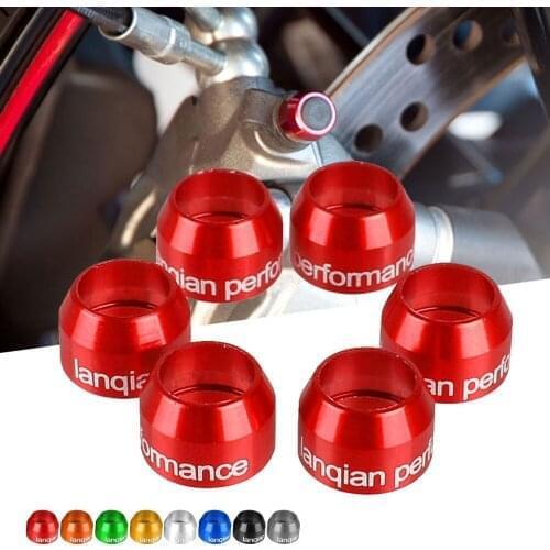 For Honda CBR600F CBR600RR CB1000R CBR1000RR Hornet 600 NC700X ABS Integra Motorcycle Accessories Billet Bleed Valve Cover Kit
