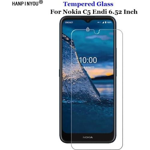 For Nokia C5 Endi Tempered Glass 9H 2.5D Premium Screen Protector Protection Film For Nokia C5 Endi 6.52"