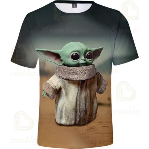 T Shirt MandalorePrint Female Tshirt Funny Baby Yoda How To Become A Mercenary T-shirt Graphic Clothes