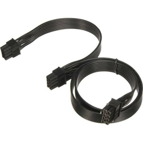 PCI express GPU 8pin to Dual 6 2Pin 8 Pin Power supply Cable PCI-e Graphics card 8pin 1 to 2 power cord For Corsair CS series