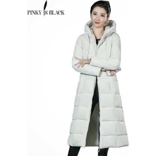 PinkyIsBlack 2020 Plus Size 6XL Women Winter Jackets Down Cotton Padded Female X-Long Parkas Hooded Winter Coat Women Jackets