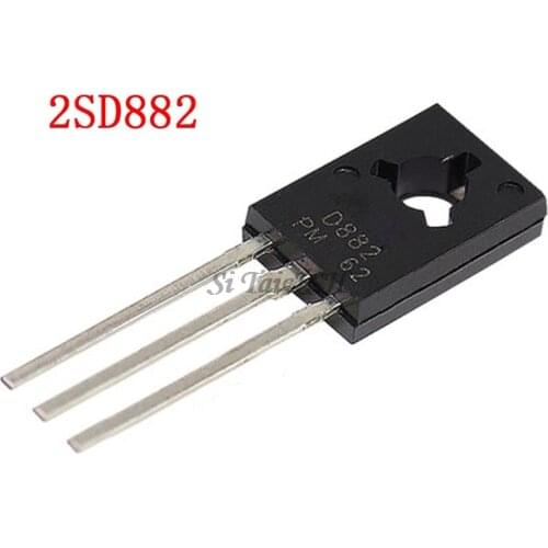 10PCS D882 TO126 2SD882 TO-126 882 new and original IC Chipset
