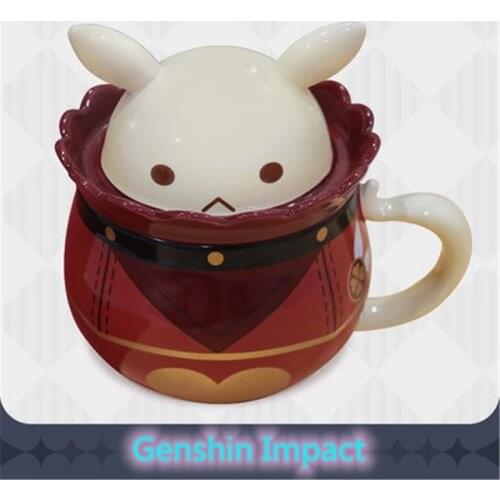 New Top Games Cosplay Genshin Impact Klee Accessories Project DIY Bomb Coffee Mug Cup Hot Gouba Pot Adult Child Gift Props
