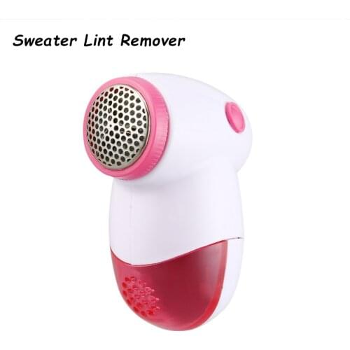Mini Portable Sweater Clothes Lint Pill Fluff Remover Hair Ball Trimmer Fabrics Fuzz Shaver Electric Lint Remover