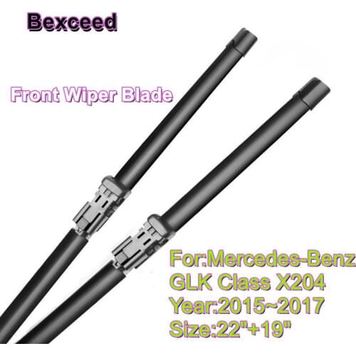 For Mercedes-Benz GLK 22"+19" Bexceed of Car Windscreen Windshield Flat Wiper Blade 2015 2016 2017